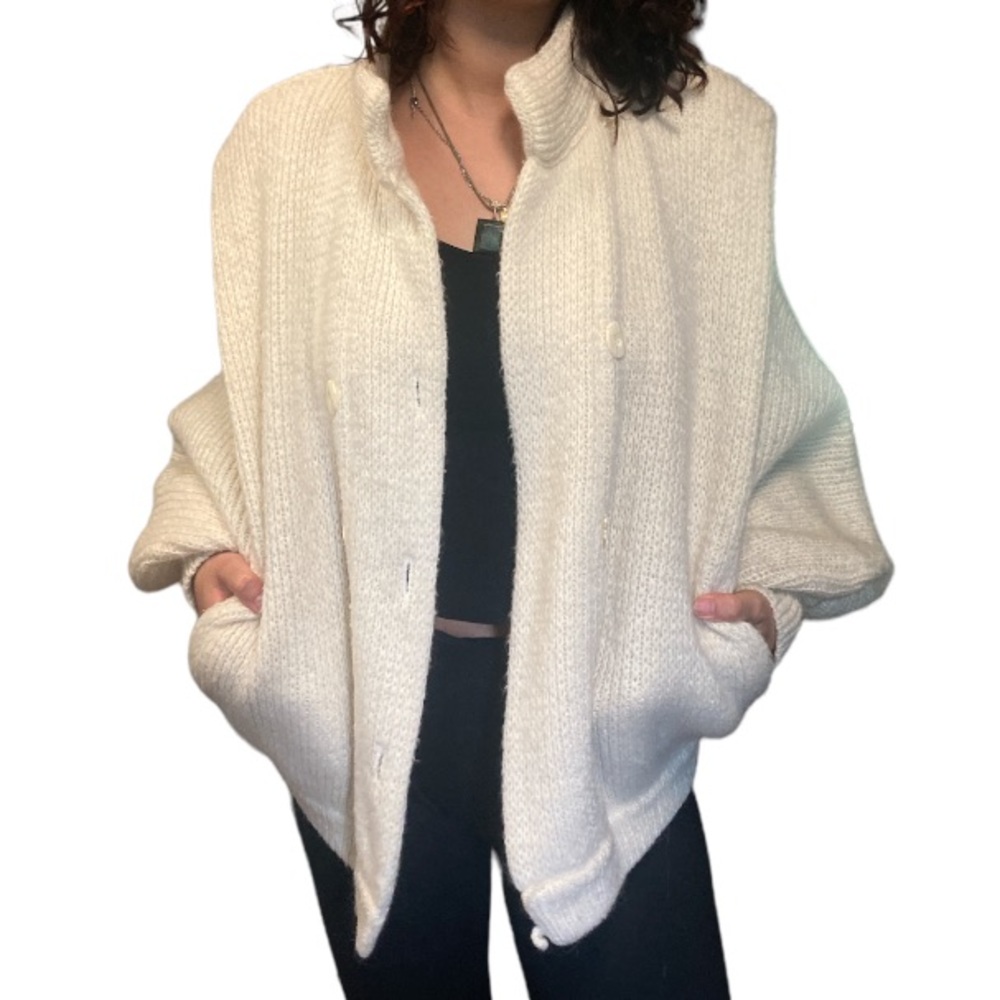 Vintage Max Bradley Wool and Acrylic Coat size M/L Needs Buttons